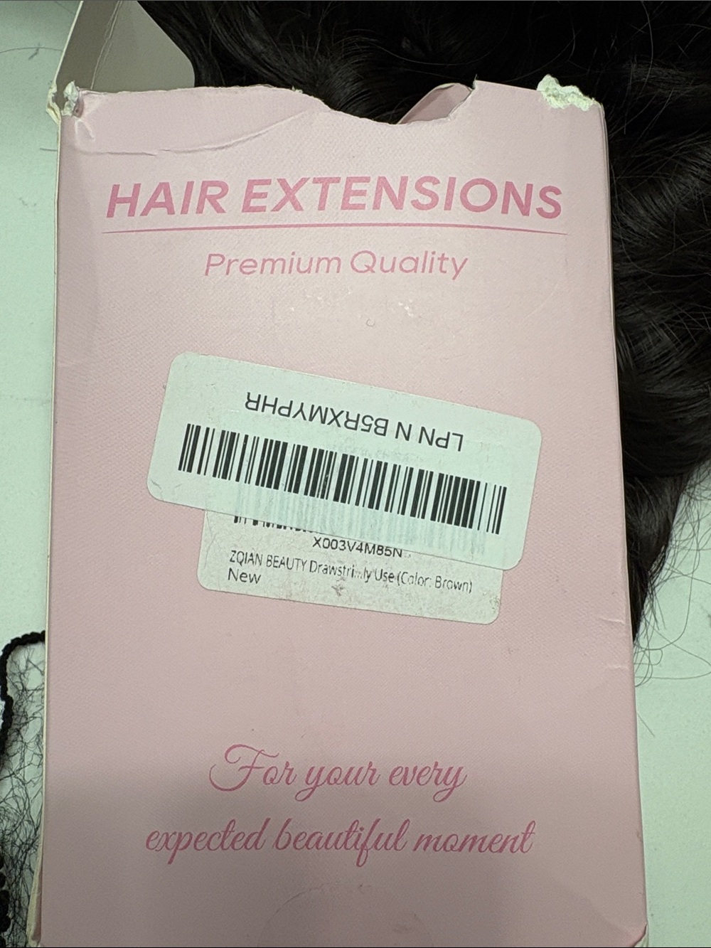 Premium Dark Brown Wavy Hair Extensions - Unbranded - Picture 3 of 5